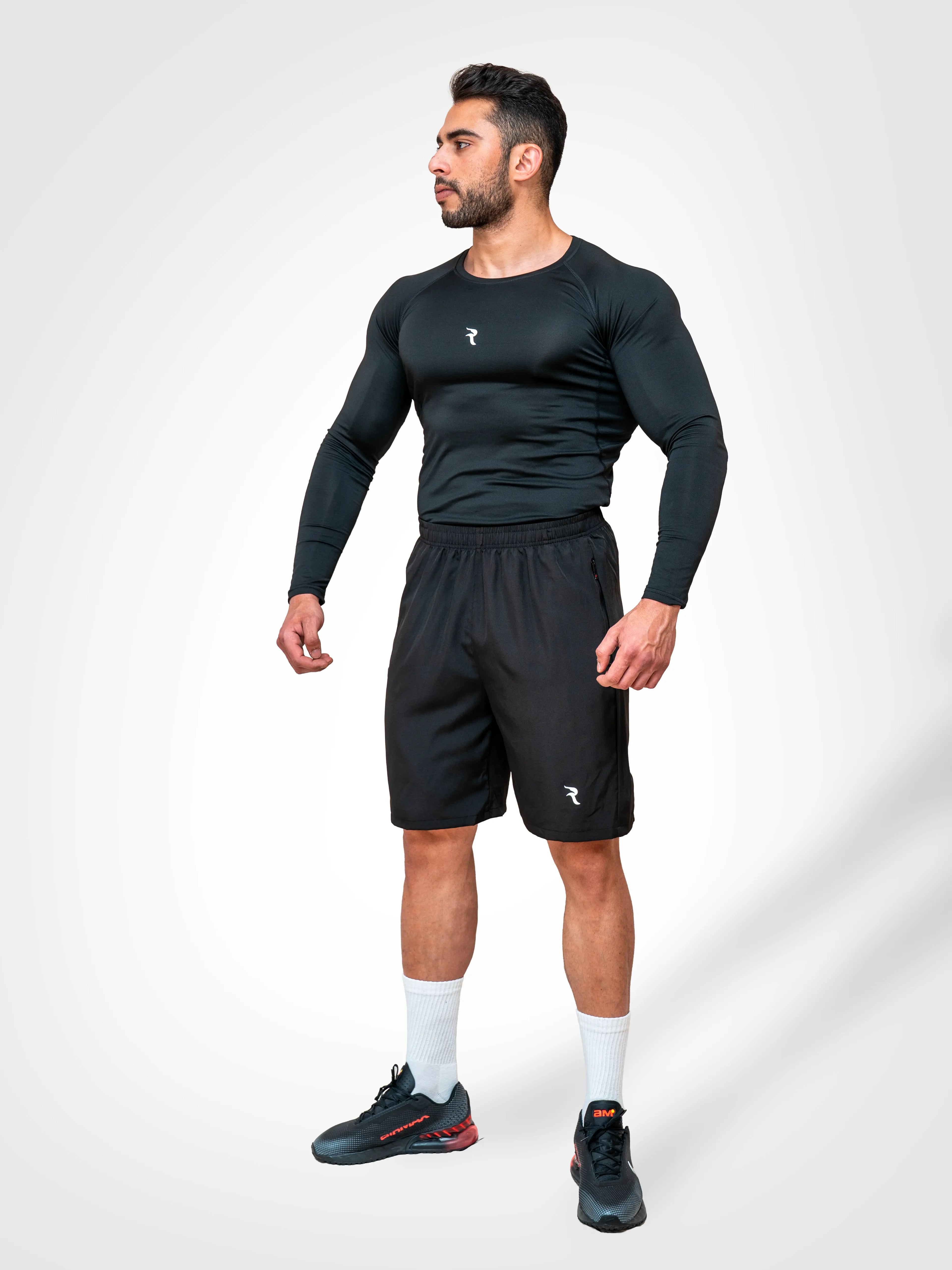 Reborn Core Compression Top – Black