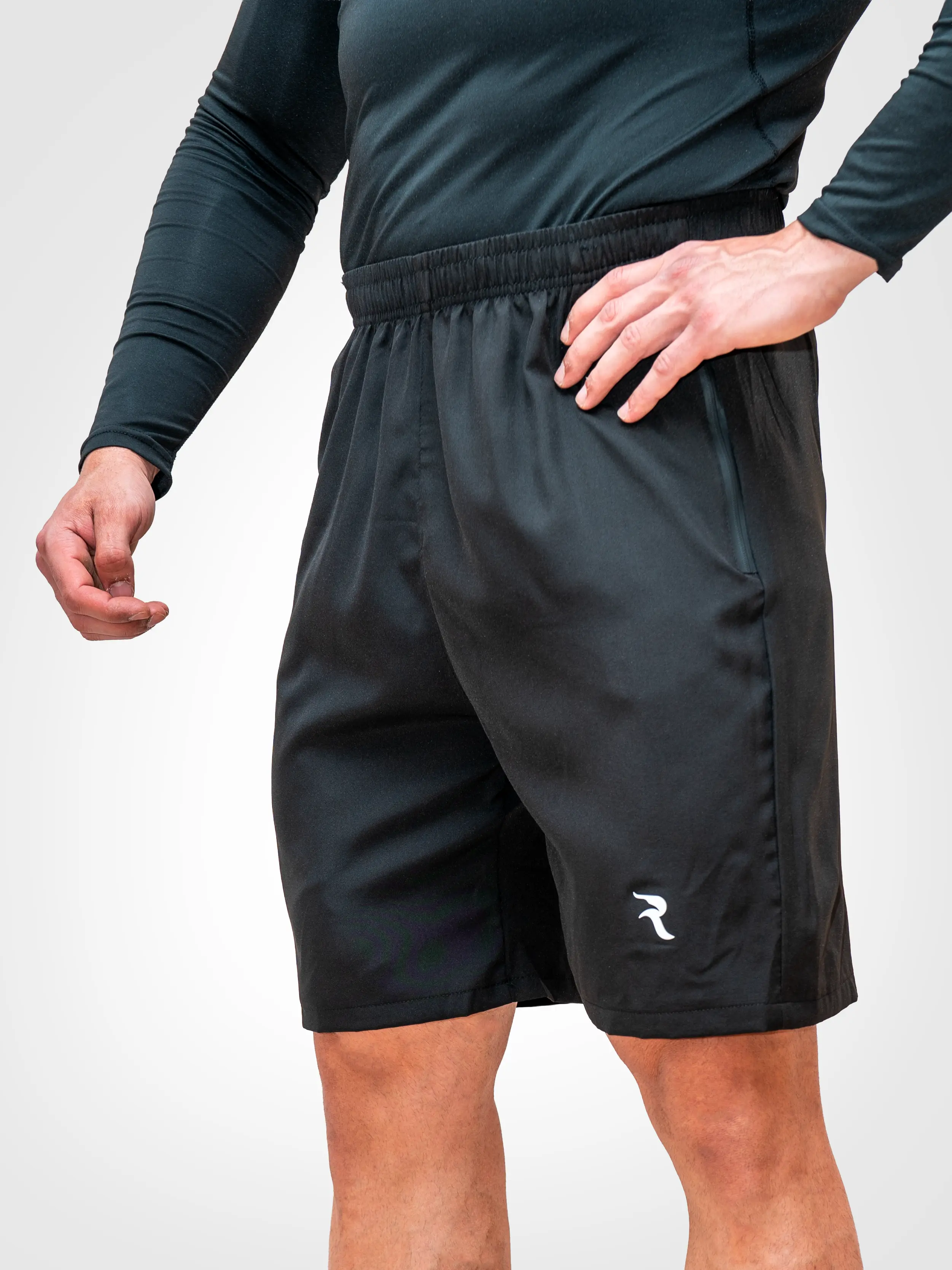 Reborn Core Training Shorts – Black