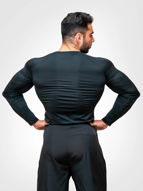 Reborn Core Compression Top – Black